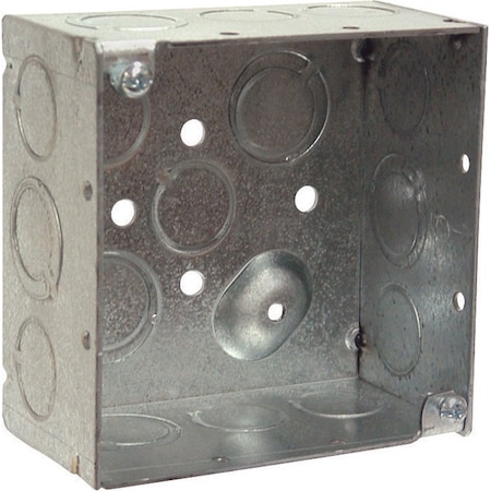 Raco BOX SQ 2-1/8"" 1/2-3/4KO 8232